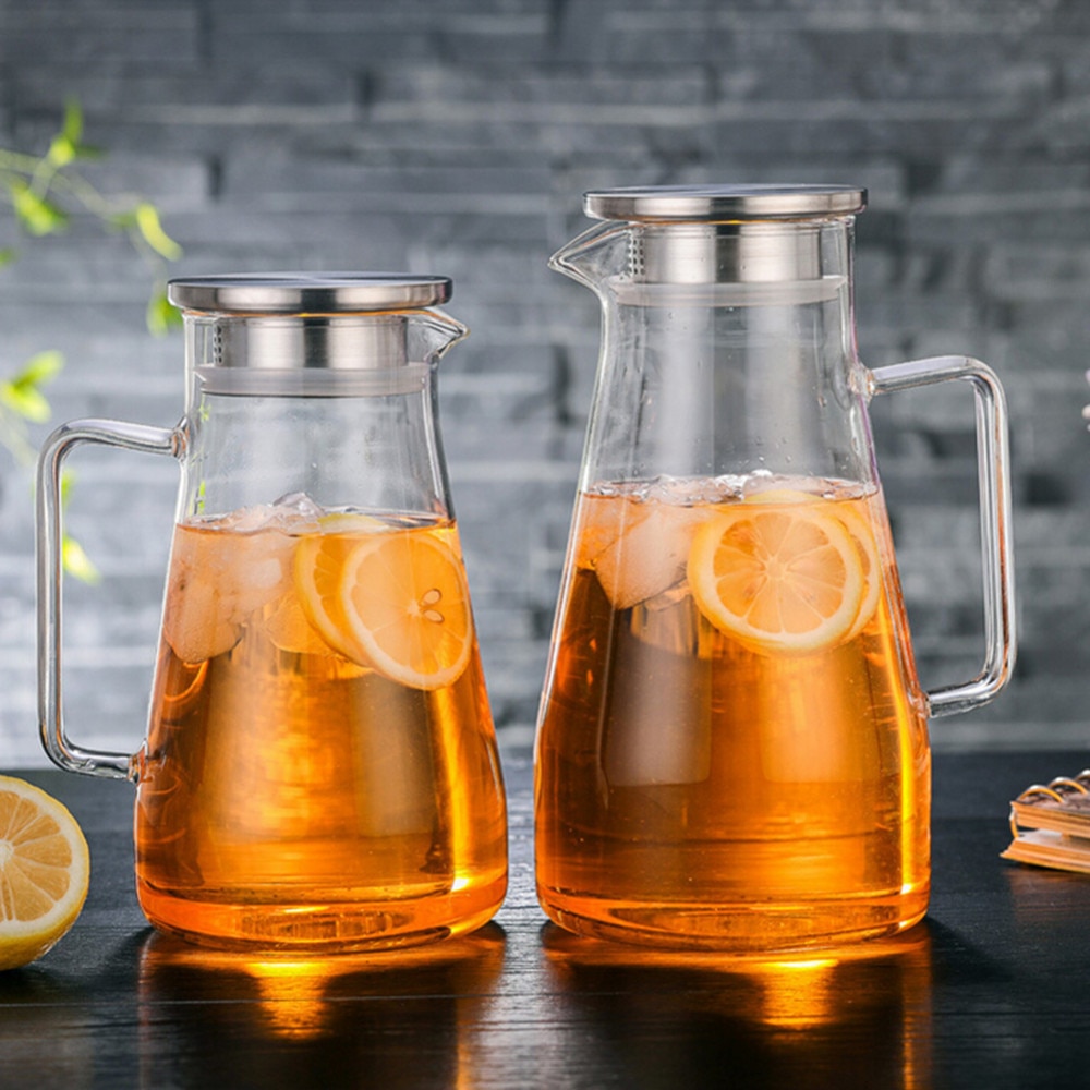 Tea Pots Glass Kettle Pitcher