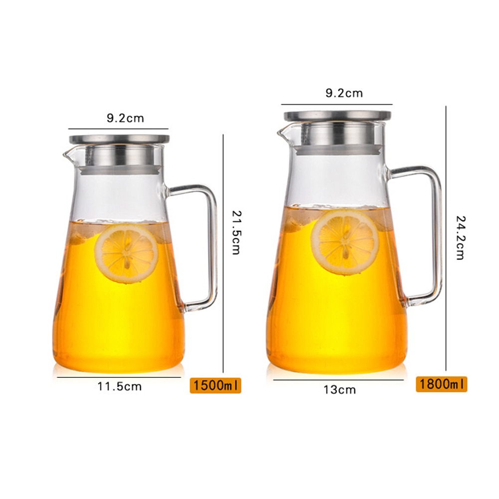 Tea Pots Glass Kettle Pitcher