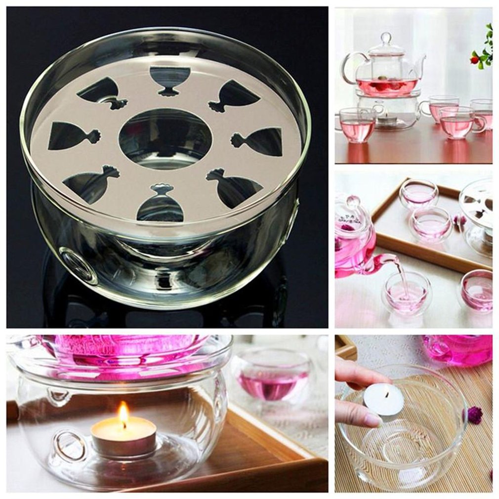 Glass Teapot Heat-Resistant Warmer