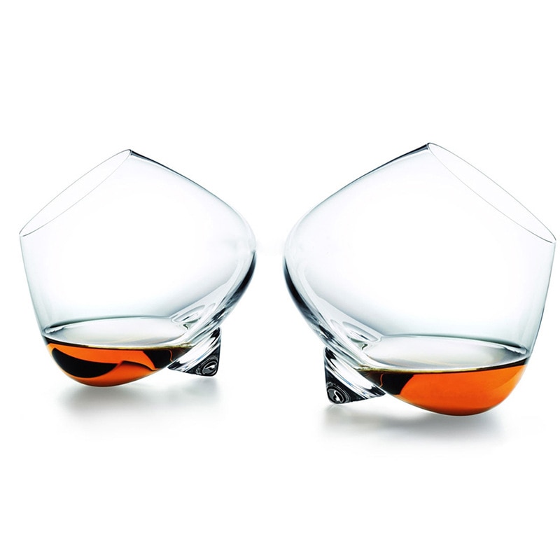 Stemless Wine Glass Crystal Cup