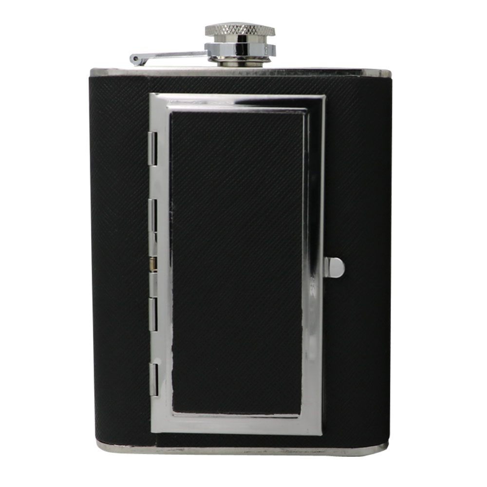 Hip Flask Cigarette Case