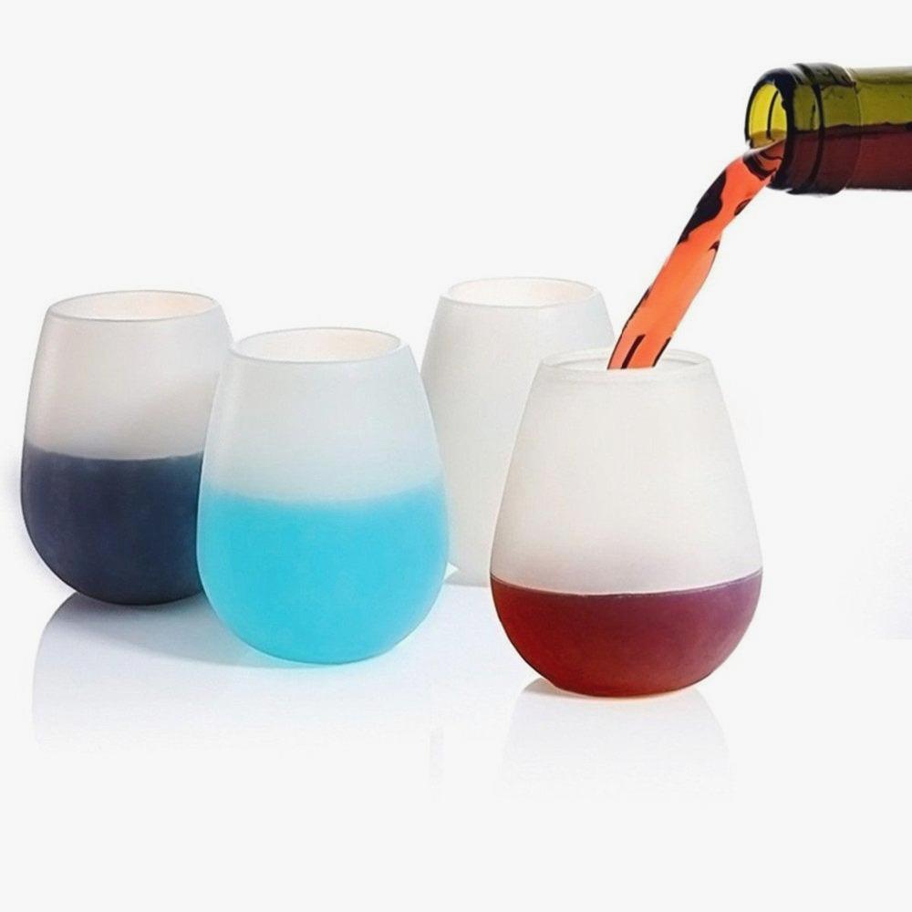 Unbreakable Silicon Wine Glass (Set of 4)