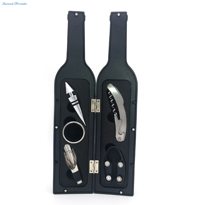 Wine Bottle Opener and Accessories Gift Set