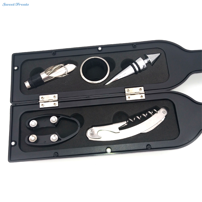 Wine Bottle Opener and Accessories Gift Set