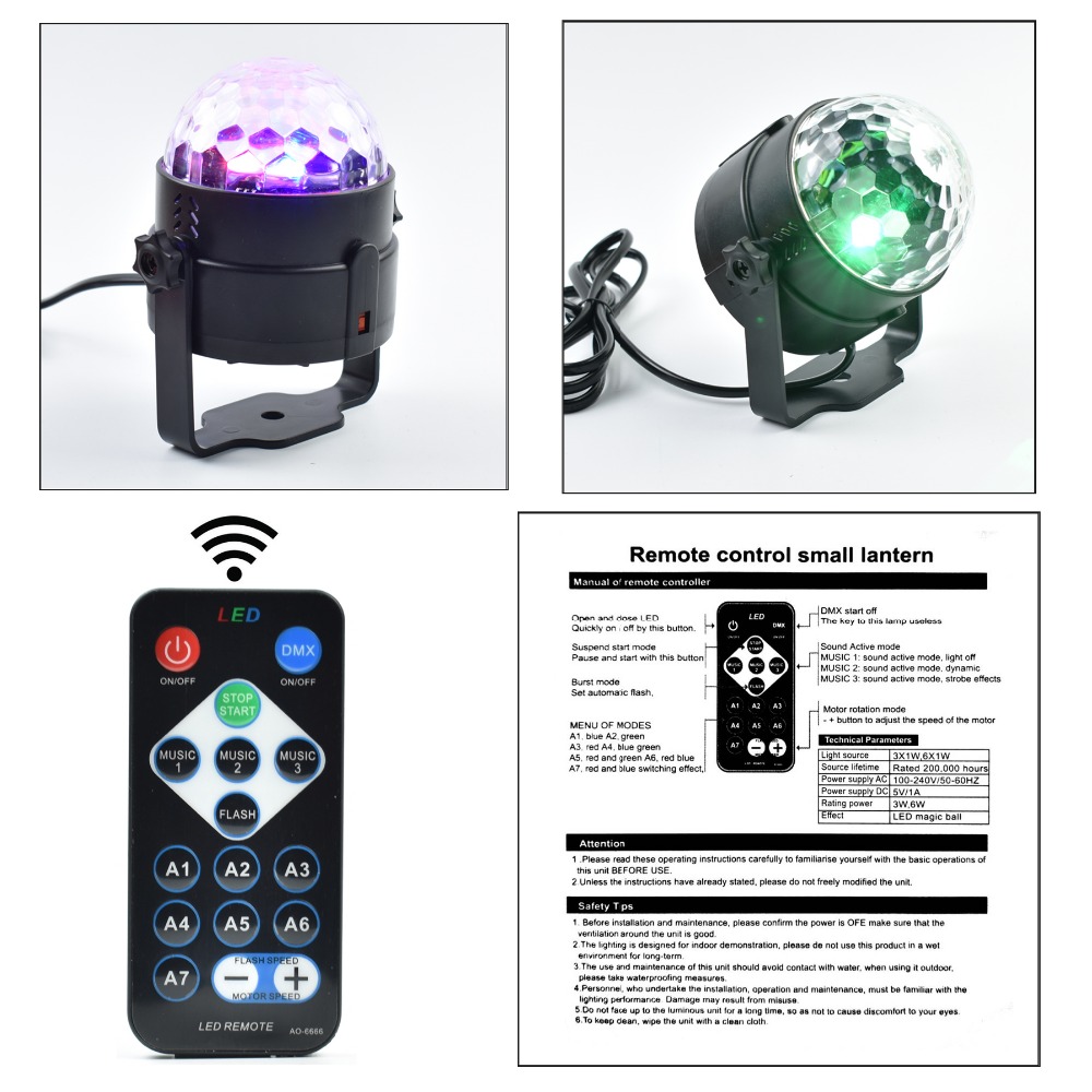 Outdoor LED Mini Disco Party  Ball Lights