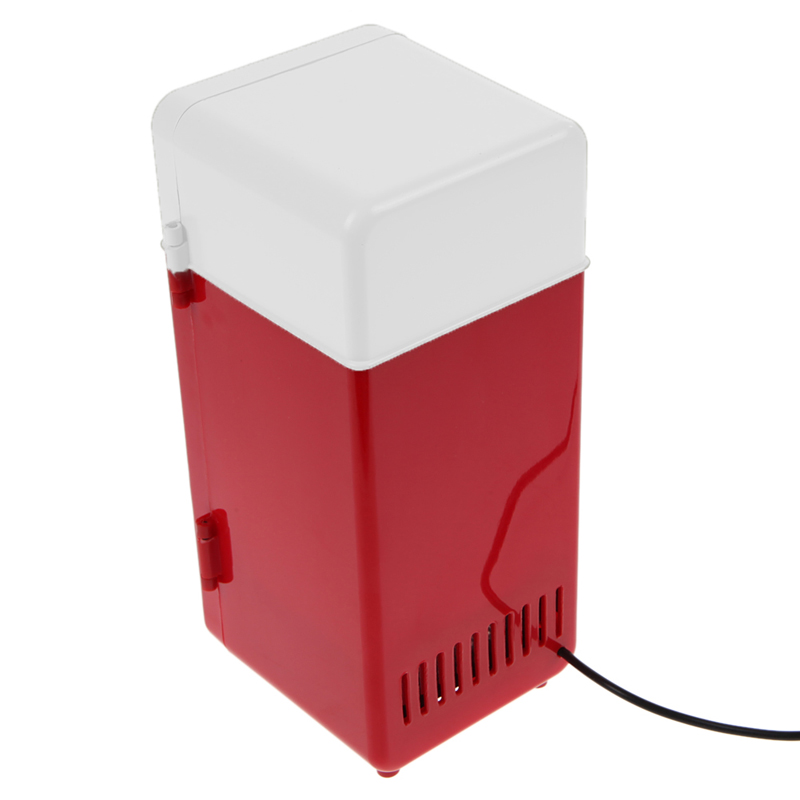 Mini Fridge-Desktop USB Beverage Can Cooler