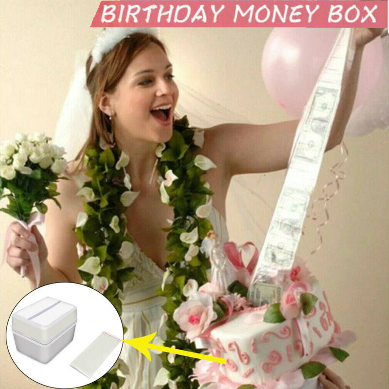 Money Cake Box Surprise Storage