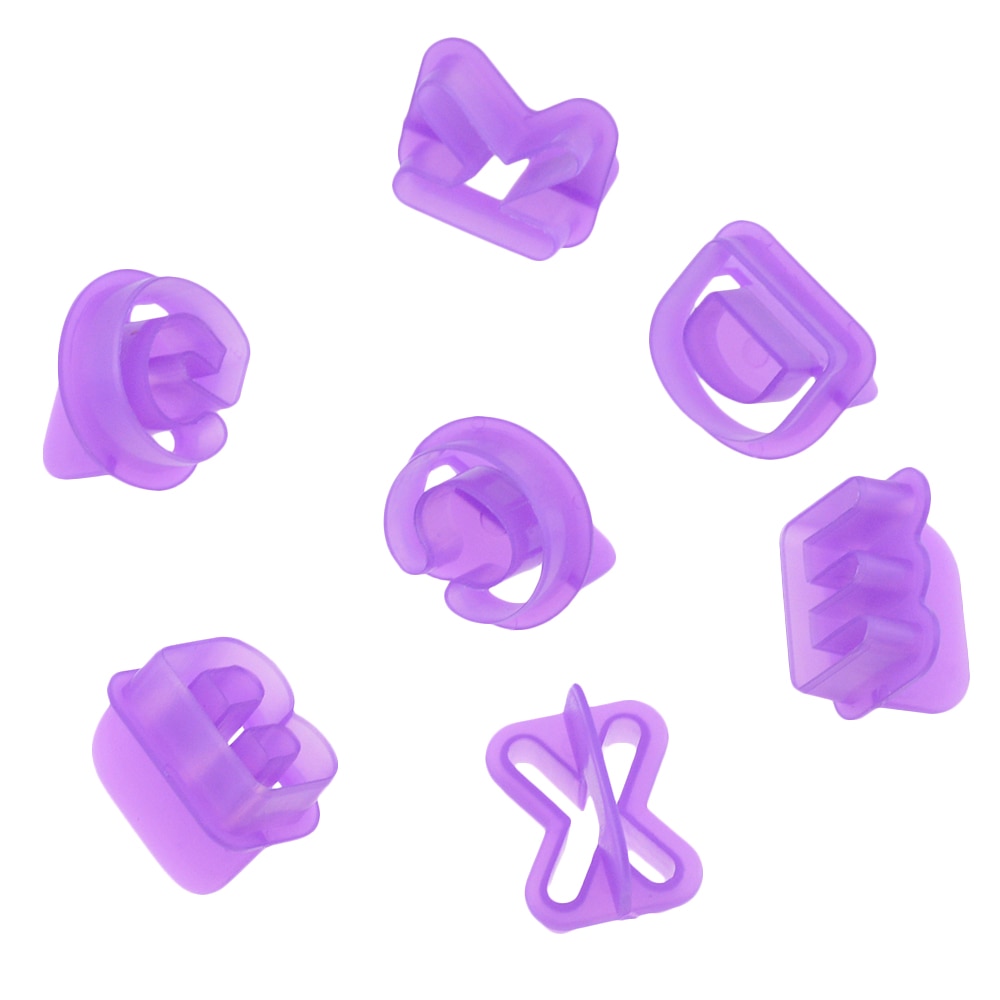 Fondant Letter Cutters with Numbers (40 pcs)