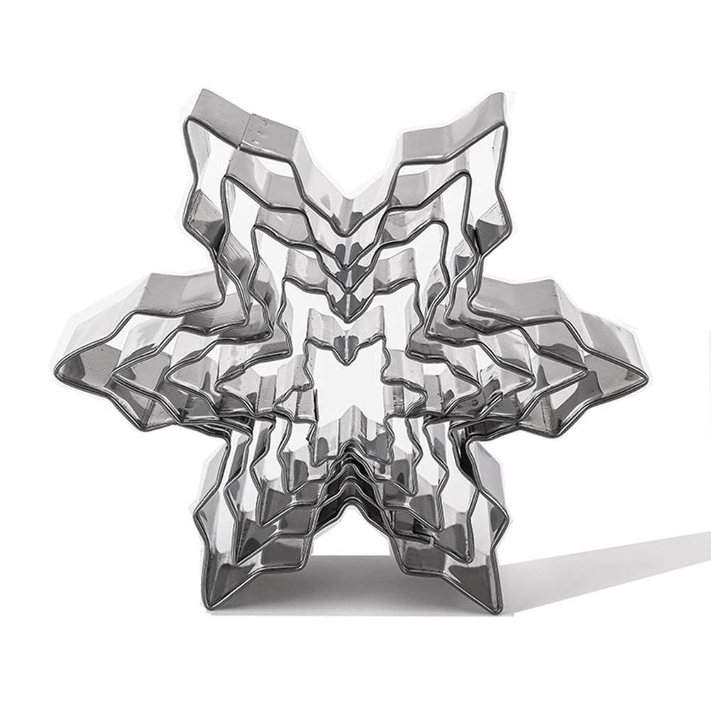 Snowflake Cookie Cutters 5-Piece Set