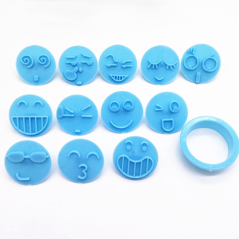 Cookie Embossers Smiley Molds (13pcs)