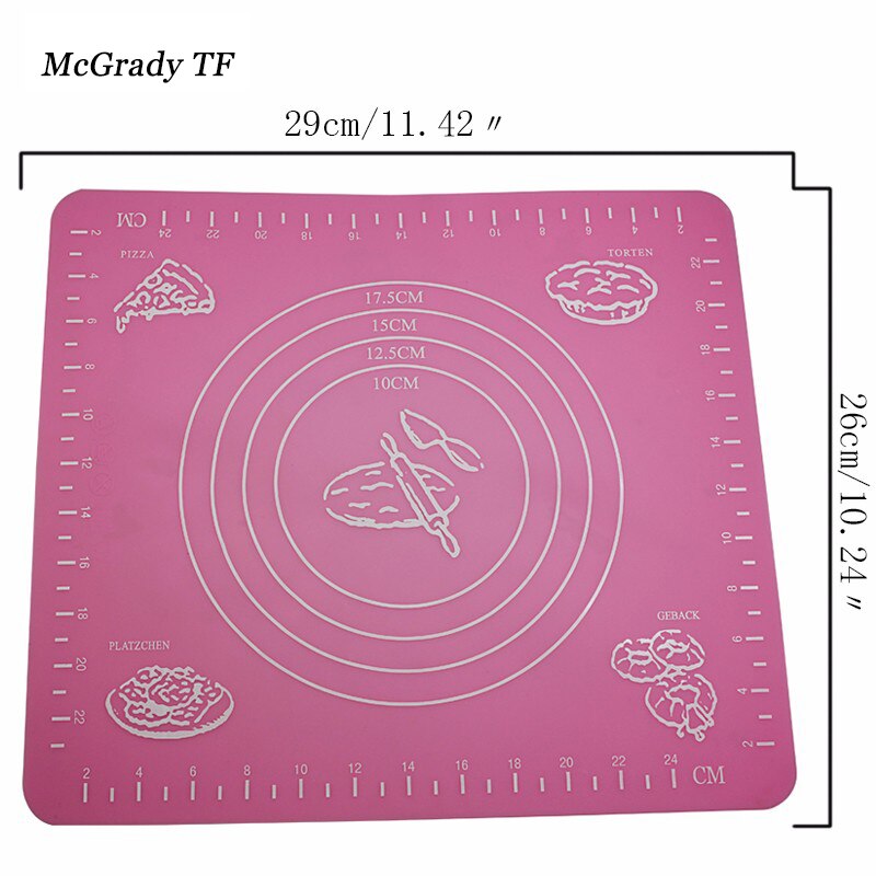 Fondant Mat Silicone Rolling Pad