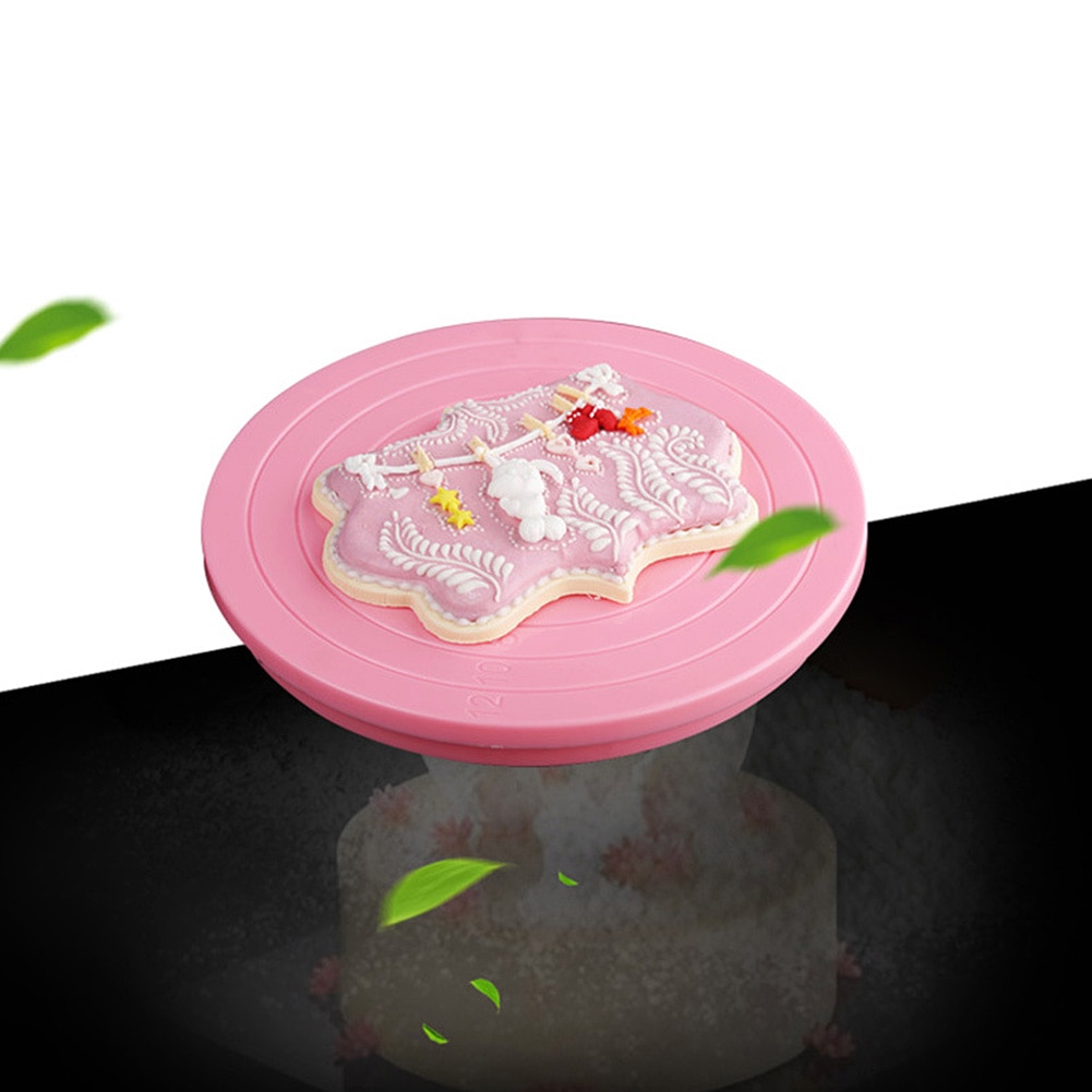 Cake Decorating Turntable Rotatable Stand 