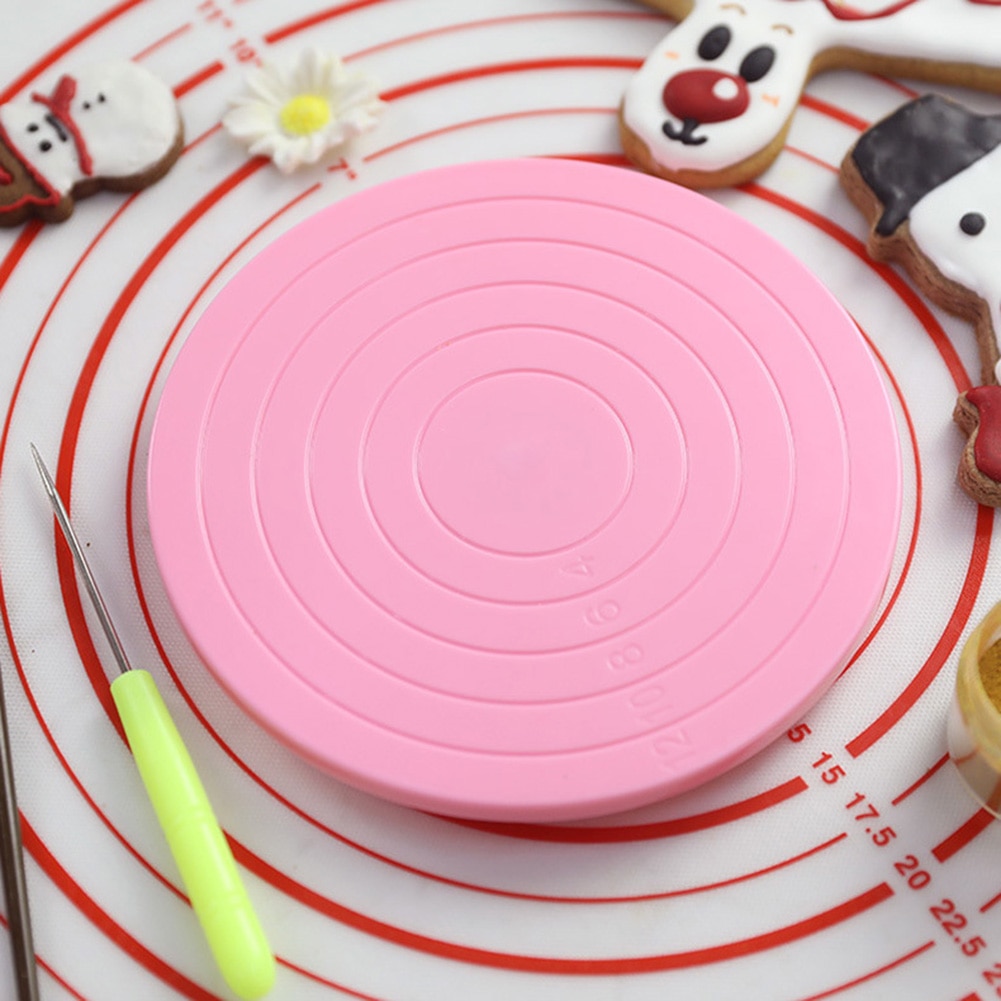 Cake Decorating Turntable Rotatable Stand 