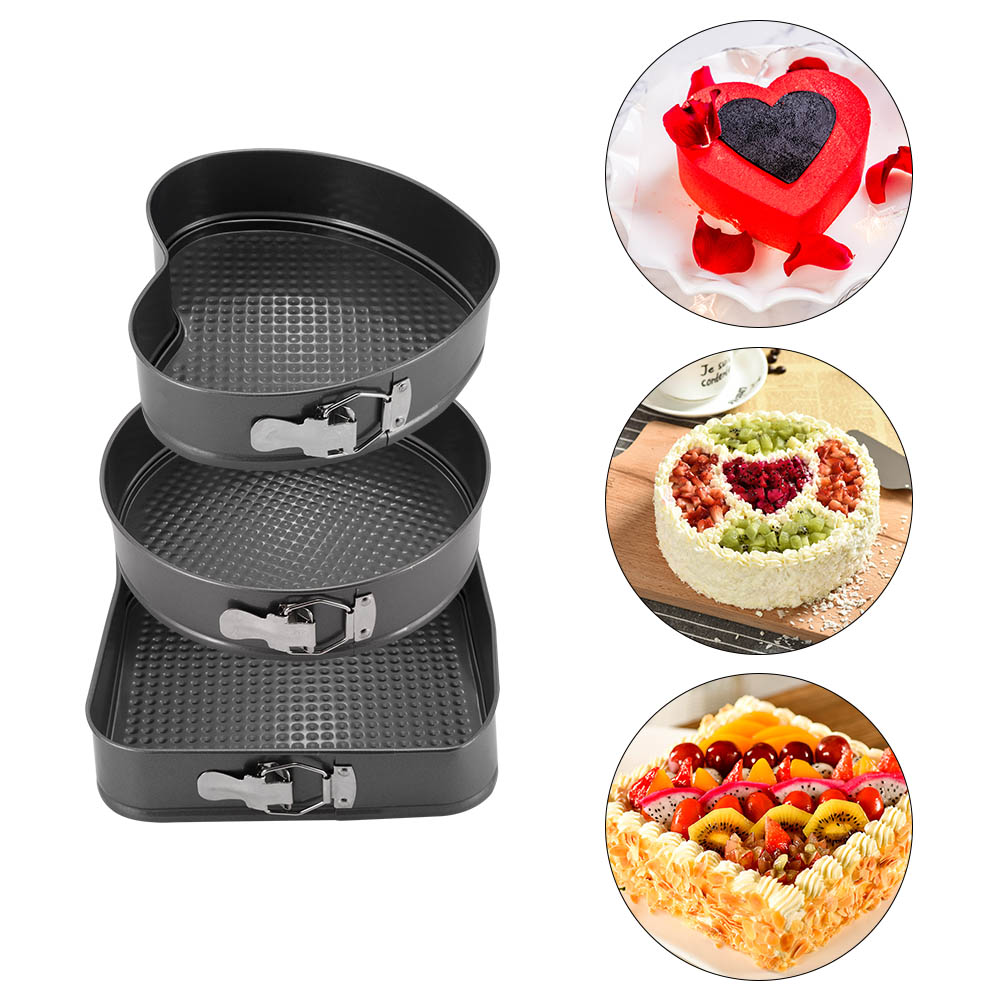 Cake Tins Set Baking Pan (3Pcs)