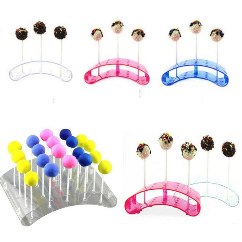 Cake Pop Holder 20-Hole Plastic Rack