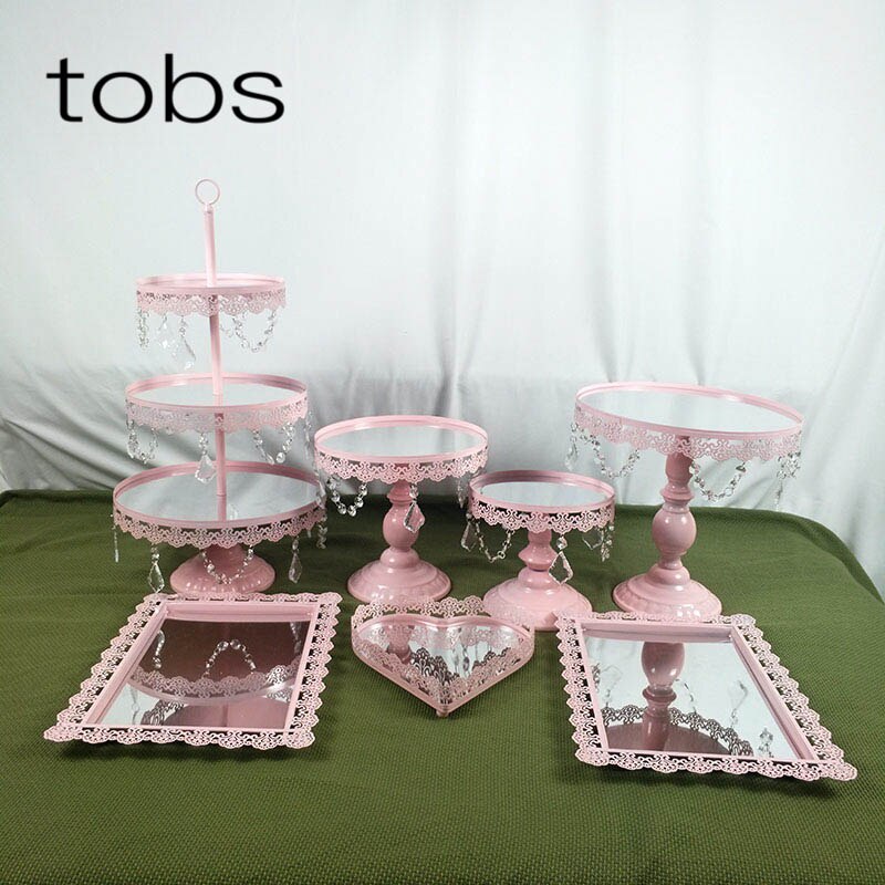 Wedding Cake Stand 7PC Set