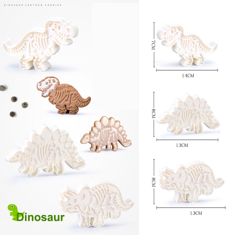 Dinosaur Cookie Cutter 3D Mold