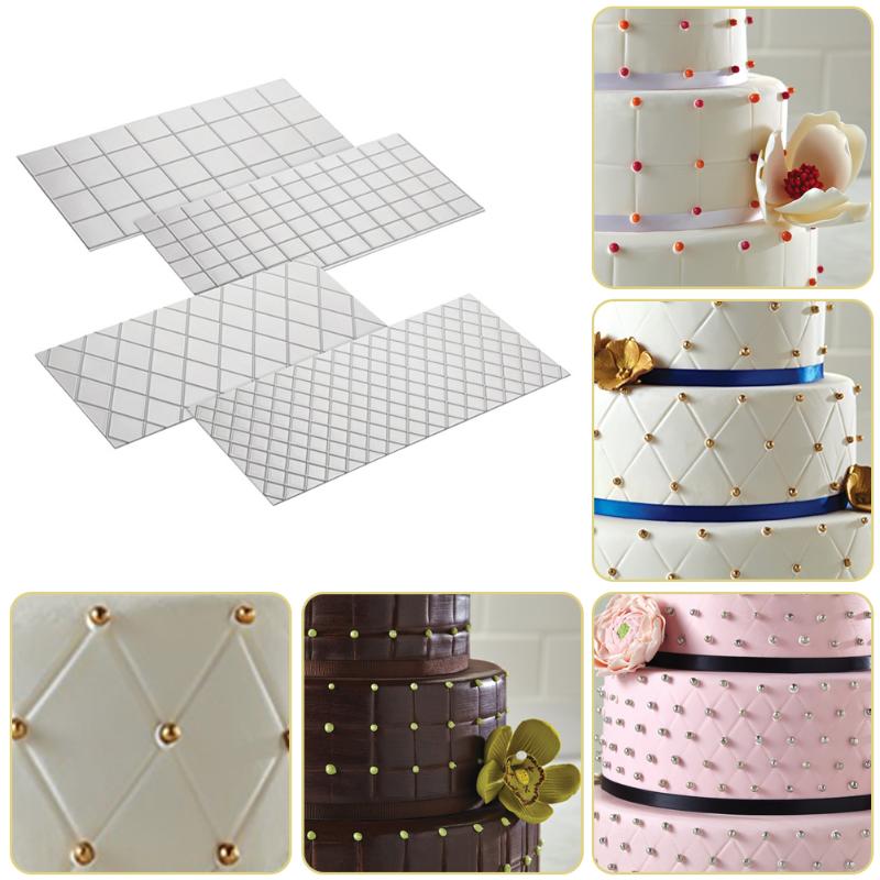 Cake Stencils 4PCS Decorating Set