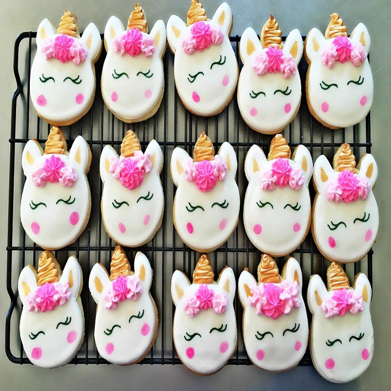 Unicorn Cookie Cutter Stainless Steel