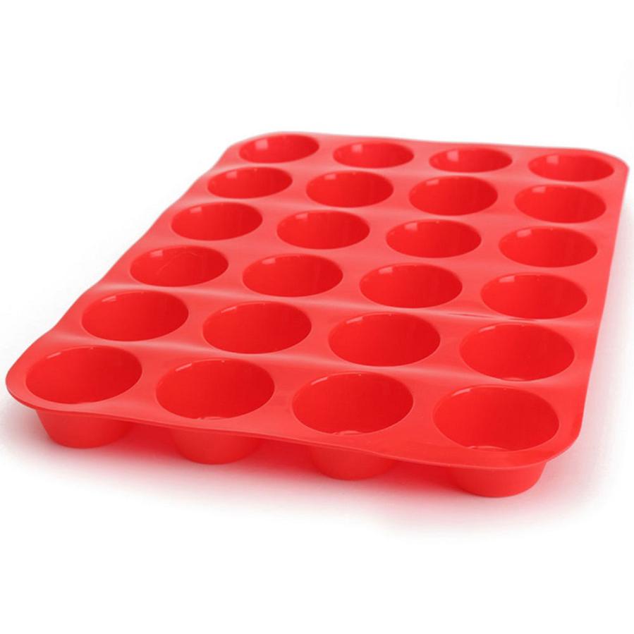 Cupcake Pan 24-Cavity Silicone Mold