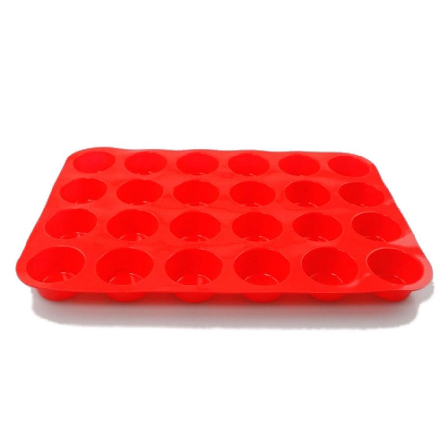 Cupcake Pan 24-Cavity Silicone Mold