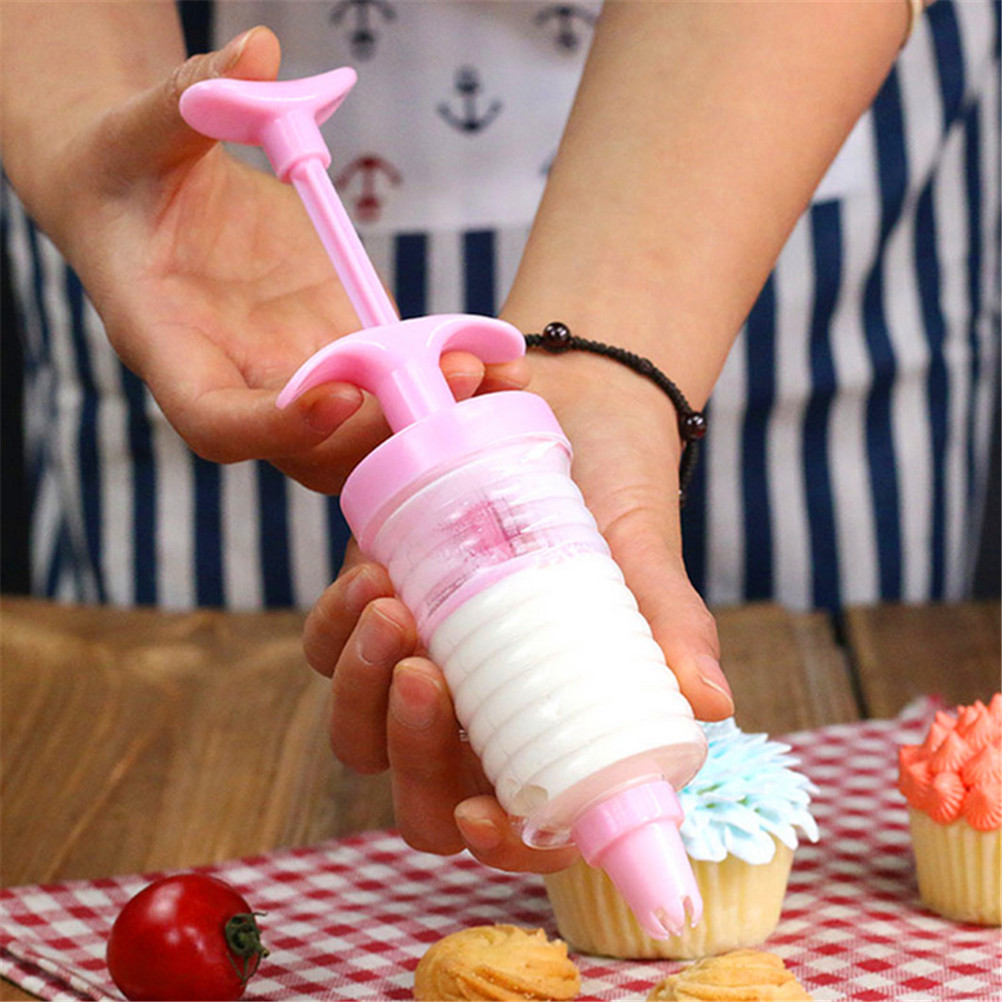 Piping Tips Syringe Icing Dispenser