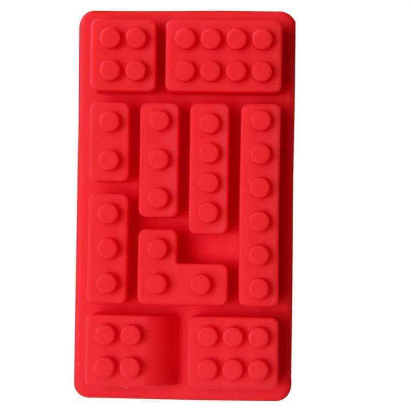 Lego Mold Silicone Ice Cube Tray