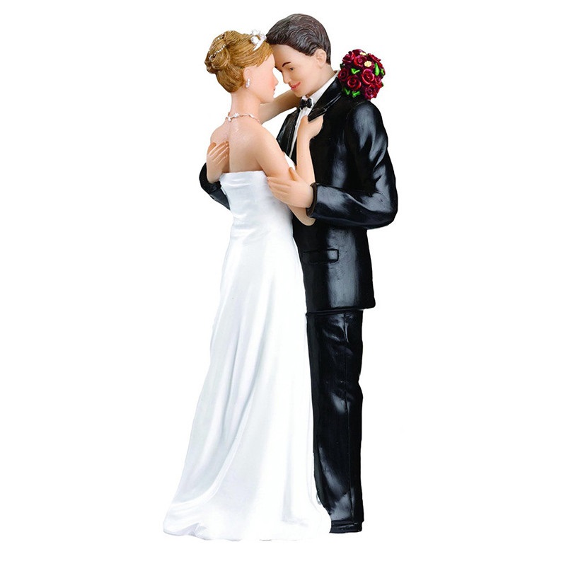 Wedding Cake Toppers-Bride &#038; Groom Figurine