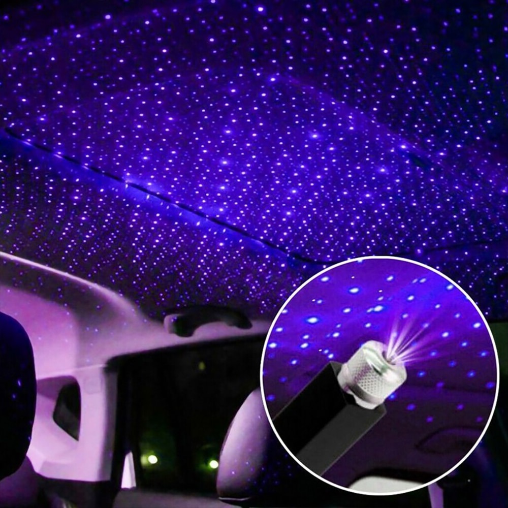 USB Star Lights Car Roof Galaxy LED