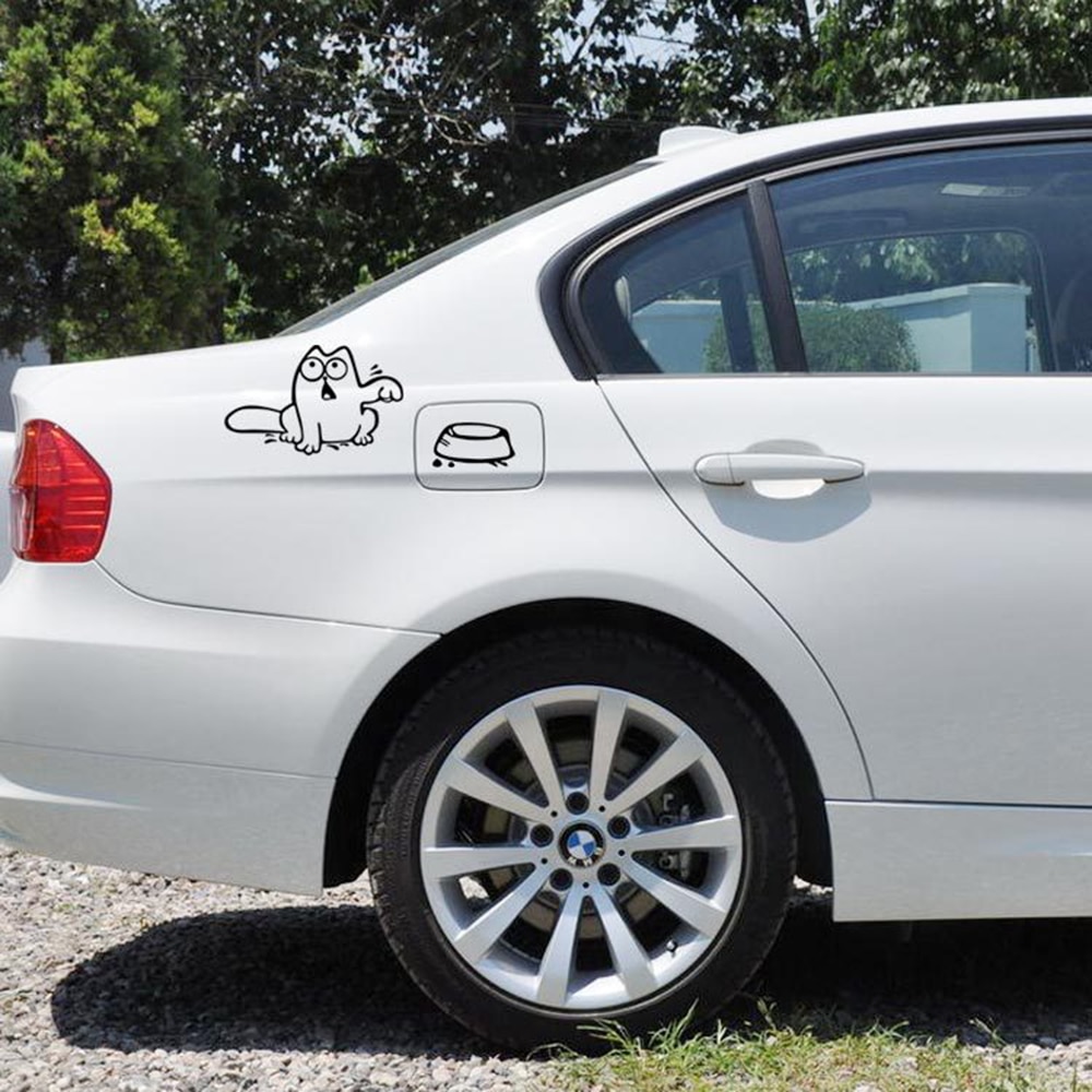 Car Petrol Tank Sticker Self-Adhesive Decal
