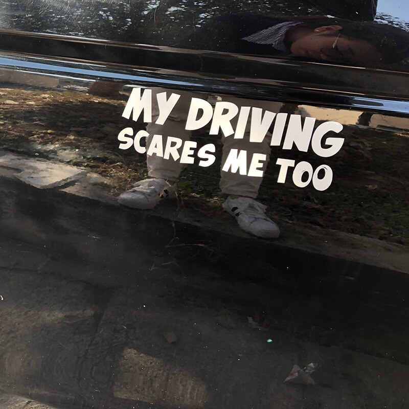 Funny Car Window Decal Warning Sticker