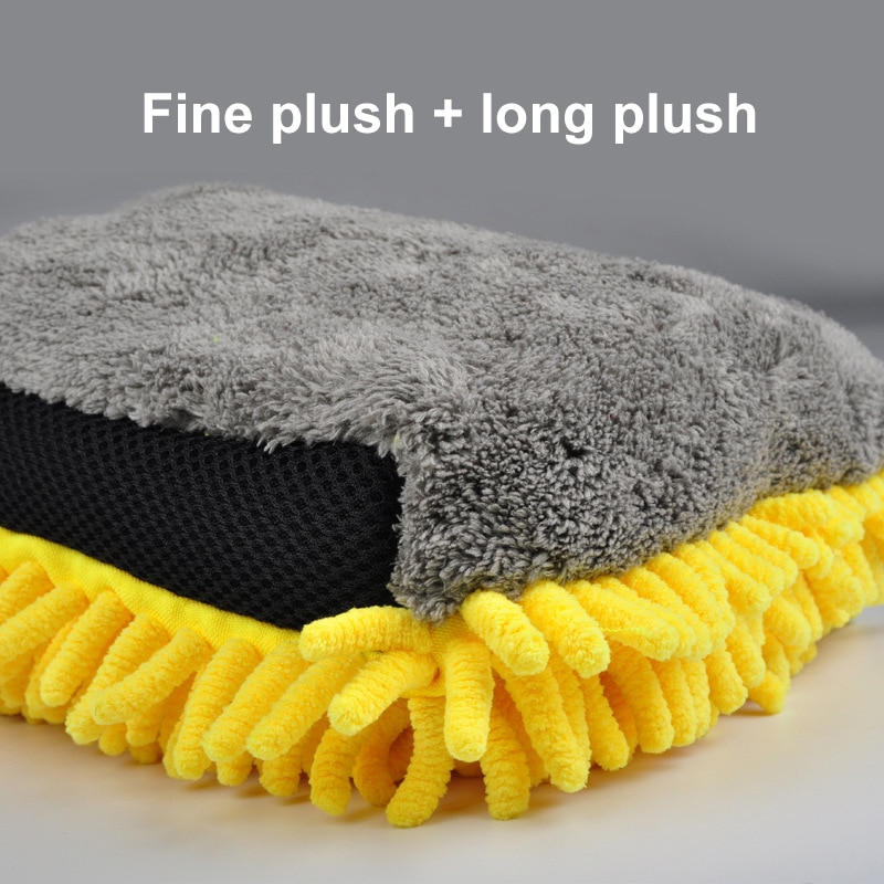 Car Wash Gloves Microfiber Cloth (2pcs)