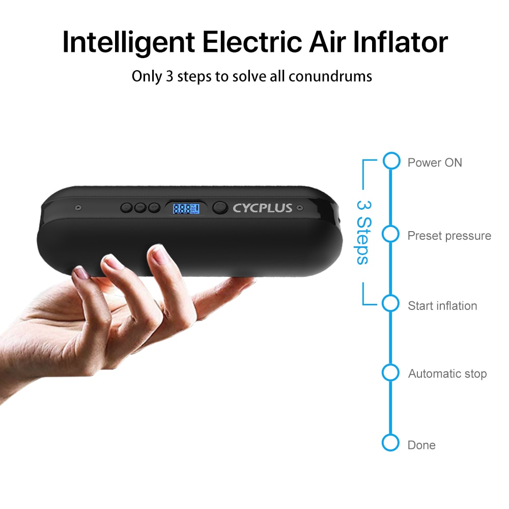 Portable Electric Air Pump Mini Smart Inflator