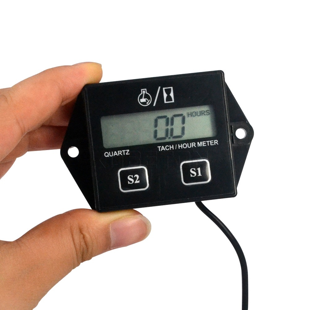 Tachometer Gauge With LCD Display