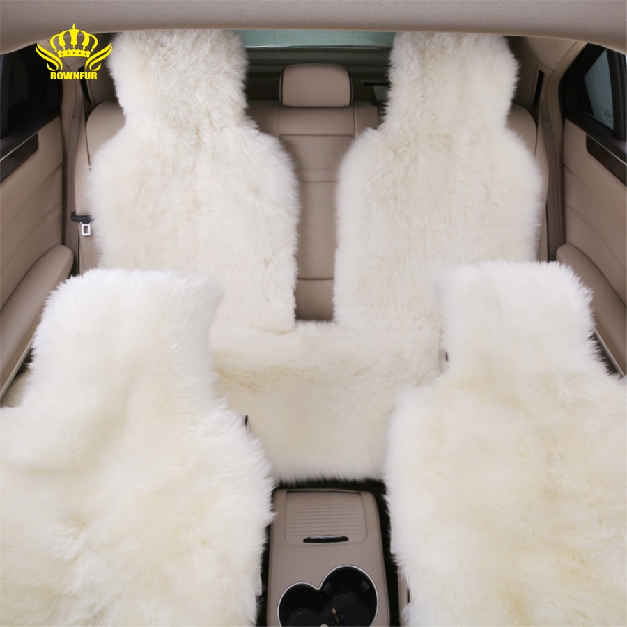 Sheepskin Car Seat Cover Artificial Fur