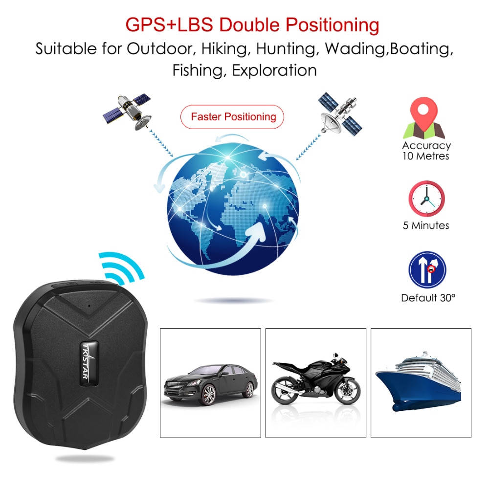 Vehicle GPS Tracker Standby Locator