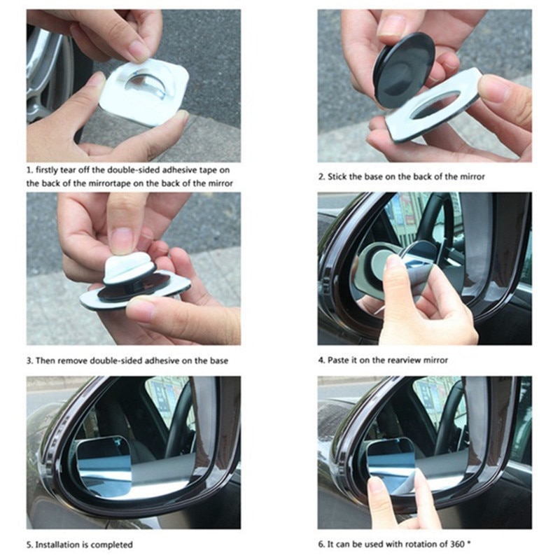 Blind Spot Mirrors for Car (2 pcs)