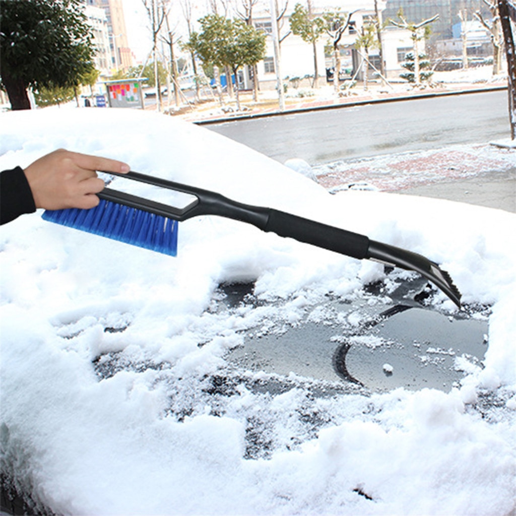 Snow Broom 2in1 Ice Scraper Brush