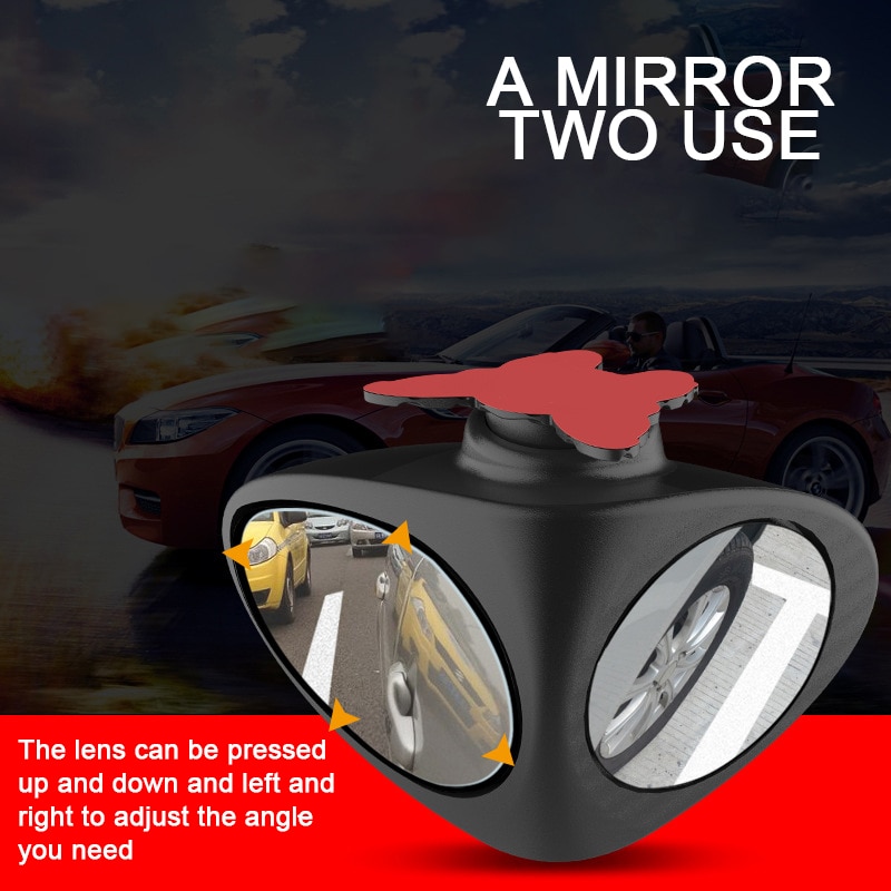 Car Blind Spot Mirror Rotatable Accessory