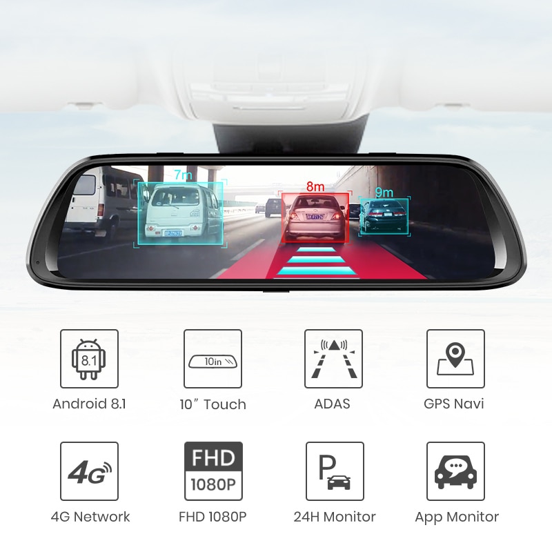 HD Mirror Cam Car Recorder
