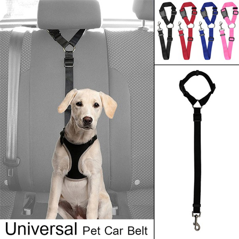 Dog Car Seat Belt Adjustable Leash