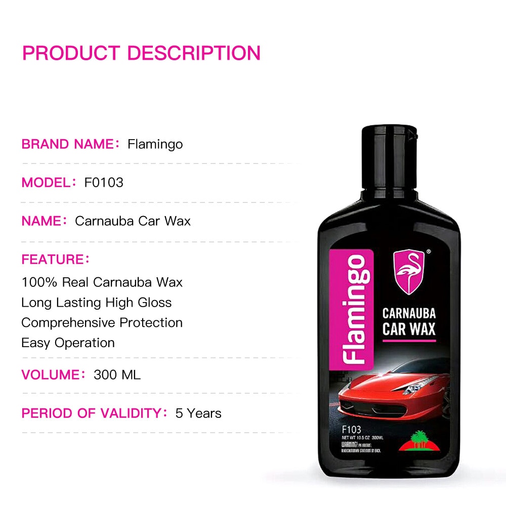 Car Wax Liquid Detailing Supply