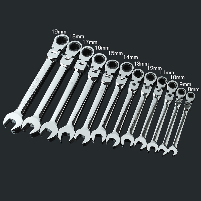 Ratchet Wrench Driving Toolset
