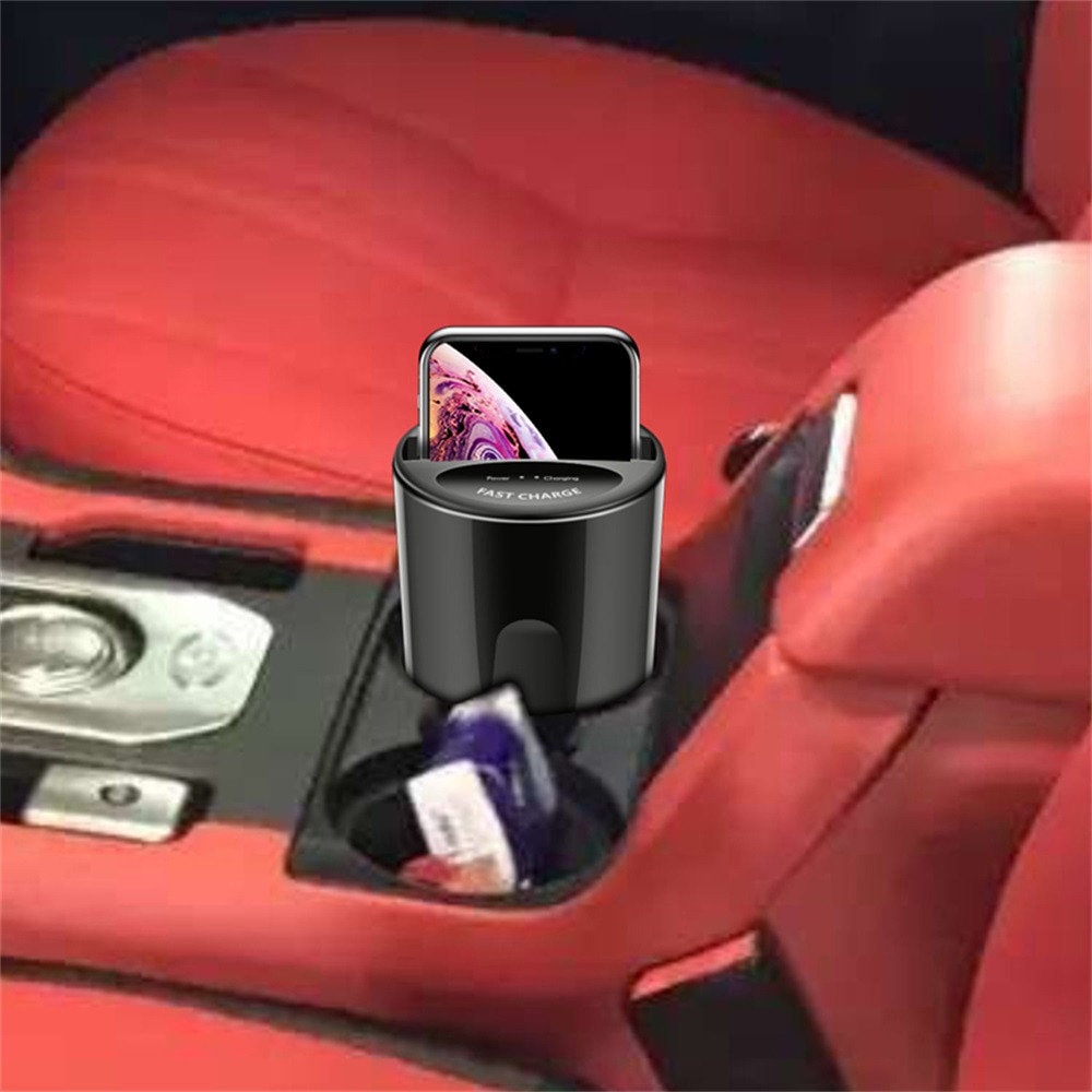 Portable Wireless Charger Car Cup