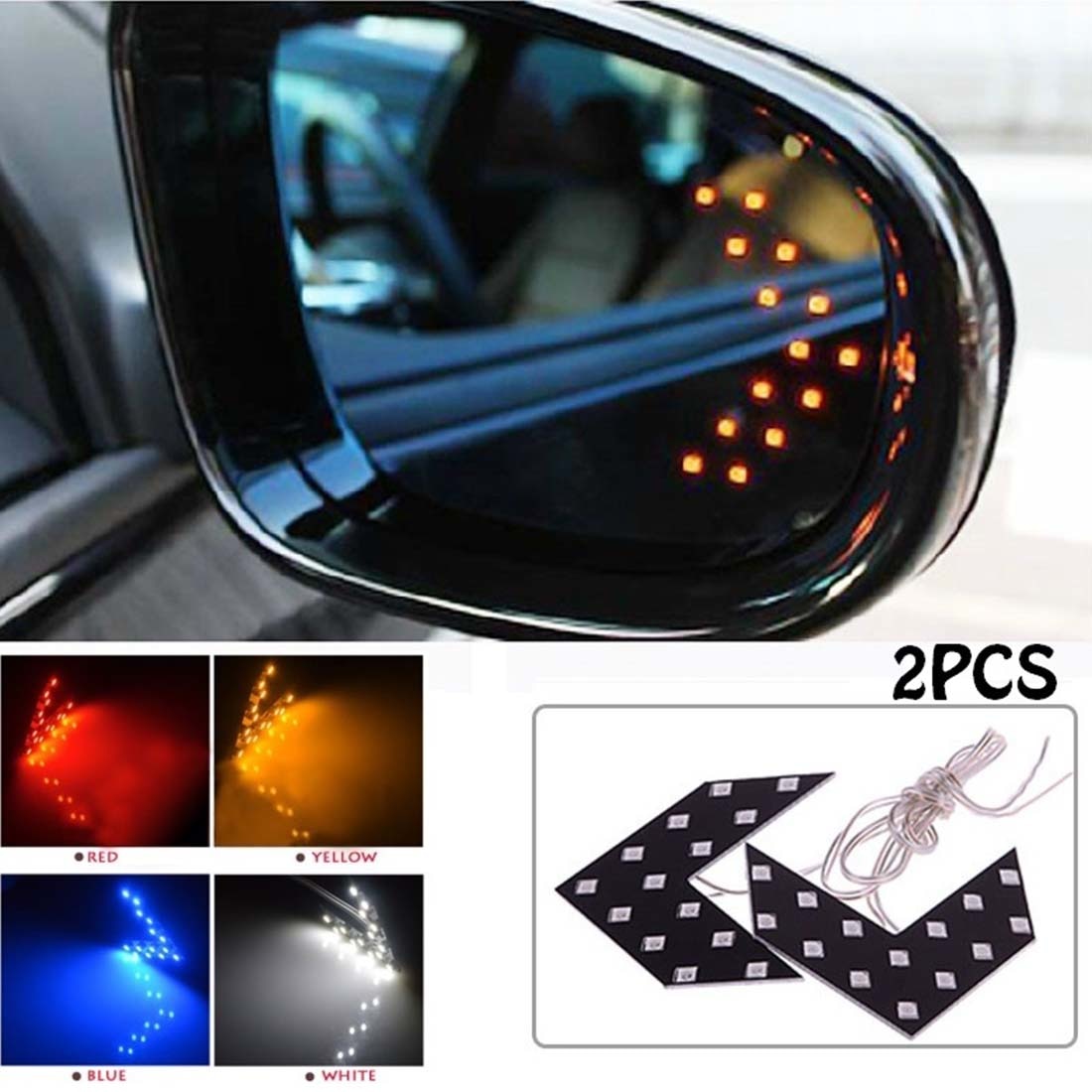 Turn Signal Car Side Mirror Light