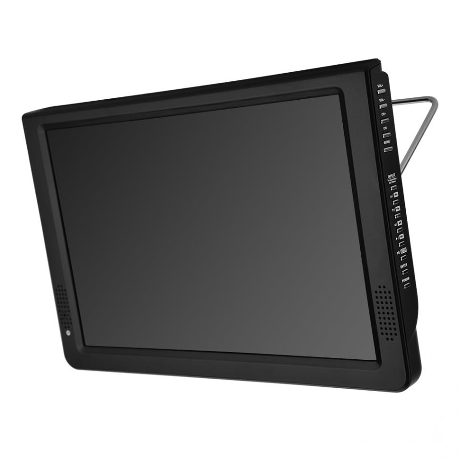 Portable TV 12-inch Digital LED Display