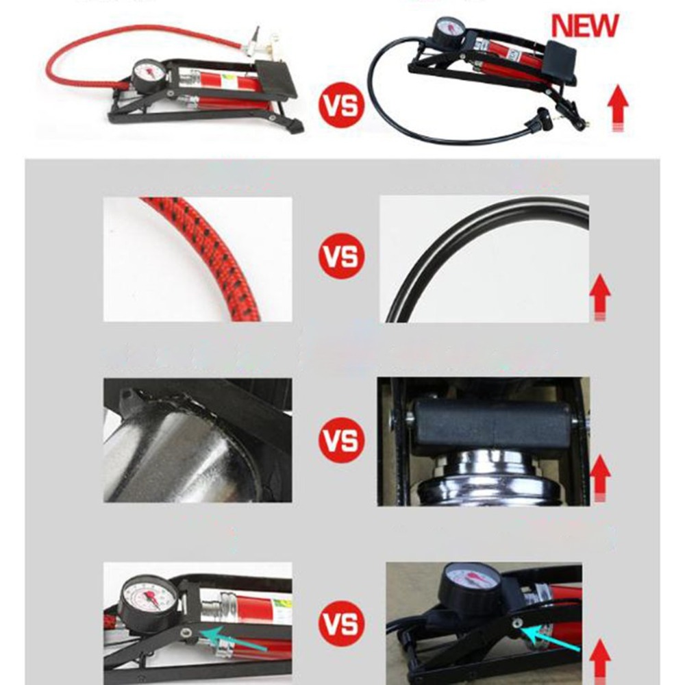 Bicycle Pump Foot Pedal