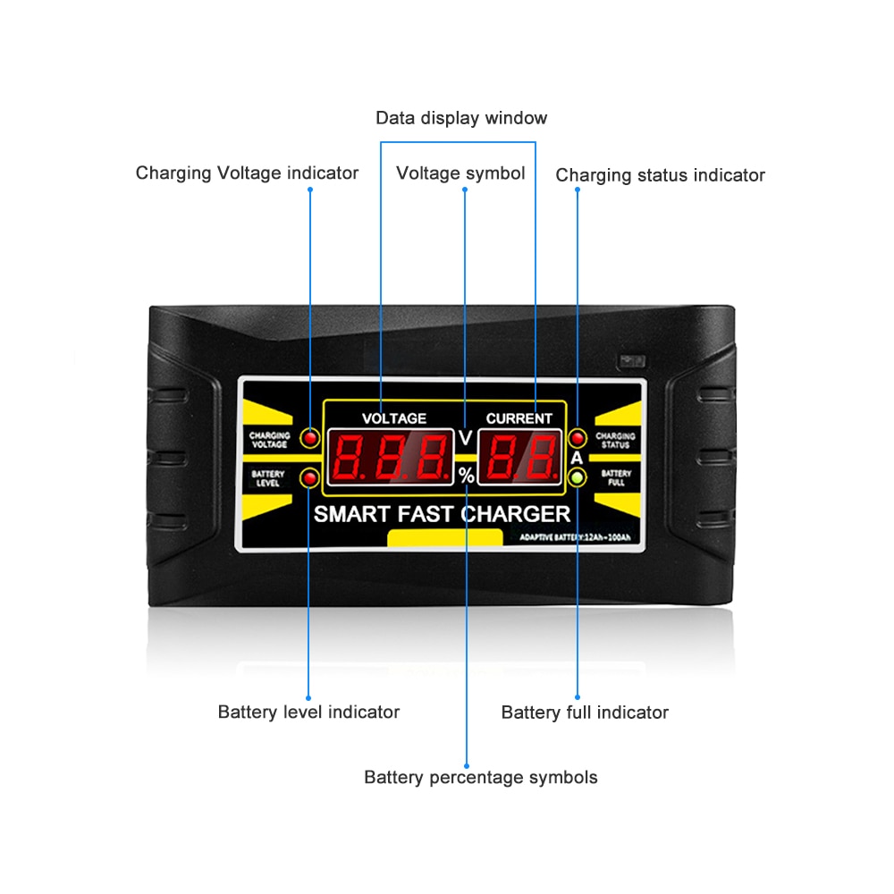 Car Battery Charger Auto 110V/220V