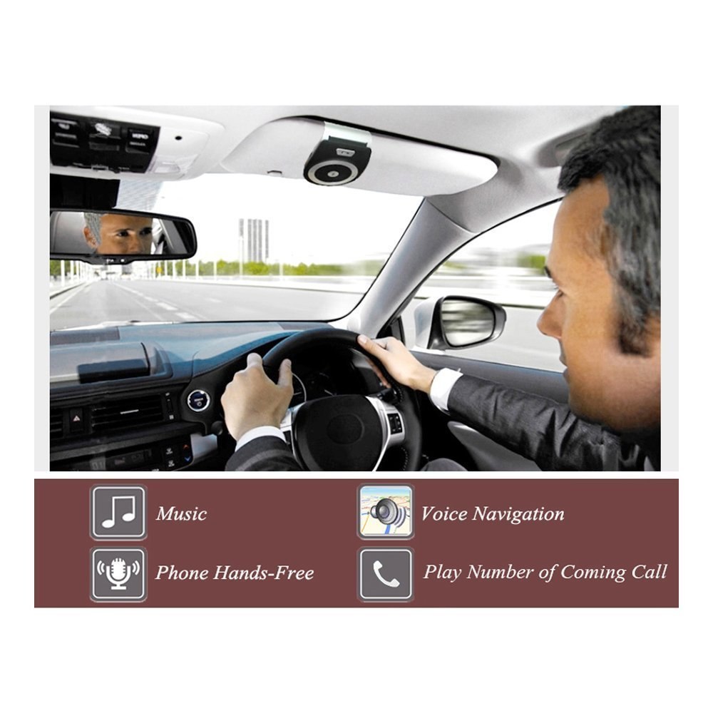 Bluetooth Handsfree Car Kit Receiver