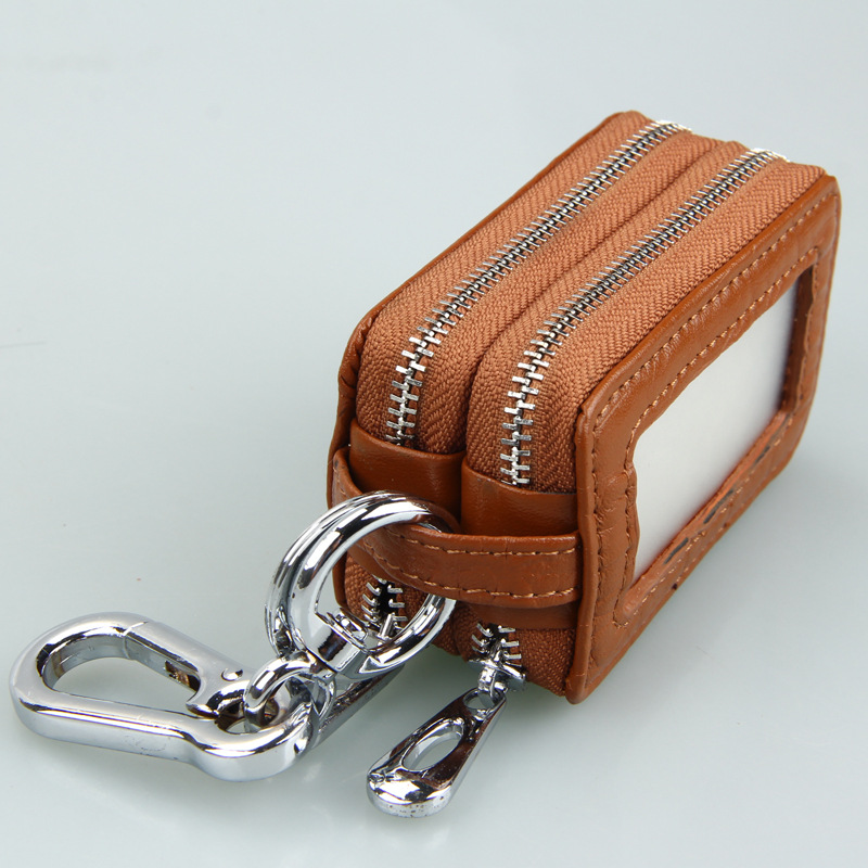 Leather Pouch Car Key Holder